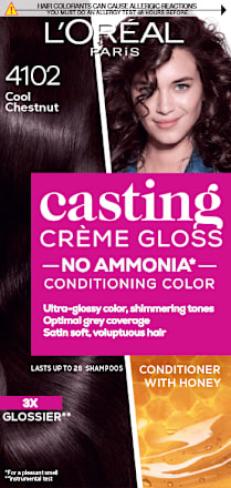 Боя за коса без амоняк, Nr.4102 Cool Chestnut L'ORÉAL PARiS CASTING Crème Gloss