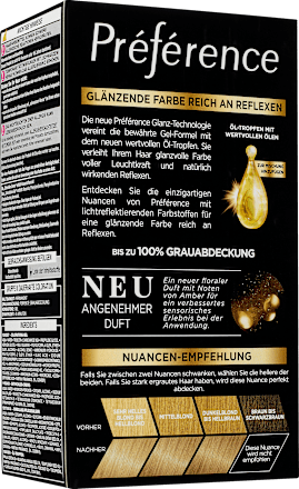 Haarfarbe Helles Kühles Blond, 8.1 Kopenhagen L'ORÉAL PARiS PRÉFÉRENCE