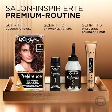 Haarfarbe 10.21 Platin Perlmuttblond L'ORÉAL PARiS PRÉFÉRENCE