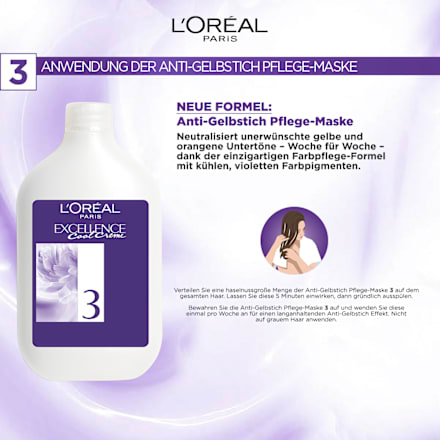 Excellence Cool Creme Haarfarbe - Nr. 6.11 Ultra Kühles Dunkelblond L'ORÉAL PARiS EXCELLENCE Creme
