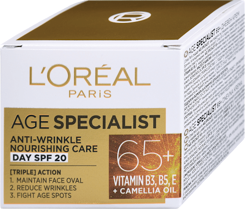 Dnevna hranilna krema Age specialist 65+  L'ORÉAL PARiS