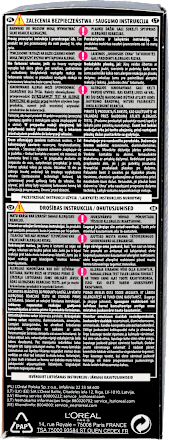 Farba do włosów 1.0 NAPOLI Czerń L'ORÉAL PARiS PRÉFÉRENCE