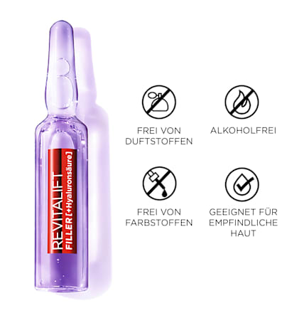 Ampullen Revitalift Filler Hyaluron 28Tage Kur L'ORÉAL PARiS REVITALIFT