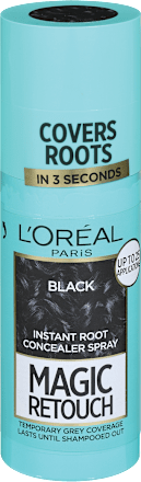 Sprej za prekrivanje sivega narastka Black L'ORÉAL PARiS MAGIC RETOUCH
