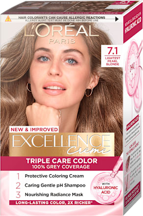Boja za kosu - 7.1 Ash Blonde L'ORÉAL PARiS EXCELLENCE Creme