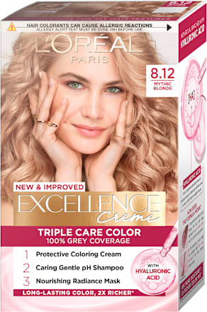 Boja za kosu - 8.12 Mythic Blonde L'ORÉAL PARiS EXCELLENCE Creme