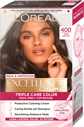 Boja za kosu - 400 True Brown L'ORÉAL PARiS EXCELLENCE Creme