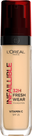 Infaillible 24h Fresh Wear tečni puder – 125 Natural Rose, SPF 25 L'ORÉAL PARiS