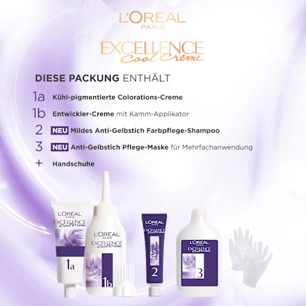 Excellence Cool Creme Haarfarbe - Nr. 5.11 Ultra Kühles Hellbraun L'ORÉAL PARiS EXCELLENCE Creme