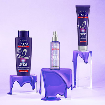 Sampon Color Vive, sárga és rezes hatás ellen L'ORÉAL PARiS ELSEVE