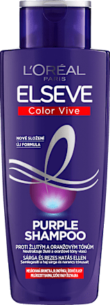 Sampon Color Vive, sárga és rezes hatás ellen L'ORÉAL PARiS ELSEVE