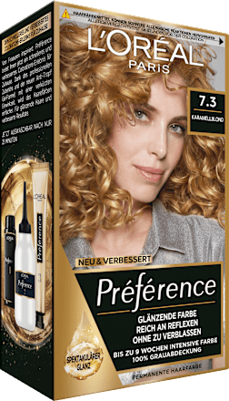 Haarfarbe 7.3 Karamellblond L'ORÉAL PARiS PRÉFÉRENCE