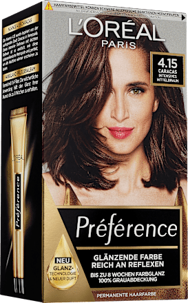 Boja za kosu – 4.15 Caracas  L'ORÉAL PARiS PRÉFÉRENCE