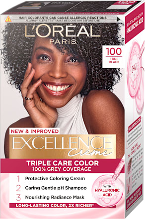 Boja za kosu - 100 True Black L'ORÉAL PARiS EXCELLENCE Creme