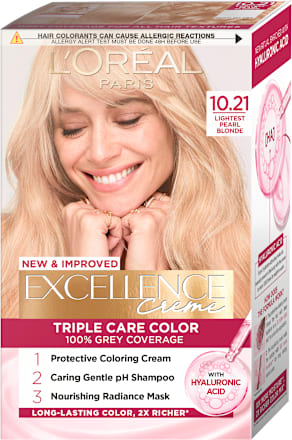 Boja za kosu - 10.21 Lightest Pearl Blonde L'ORÉAL PARiS EXCELLENCE Creme
