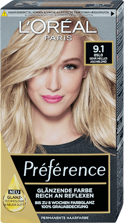 Boja za kosu – 9.1 Oslo L'ORÉAL PARiS PRÉFÉRENCE