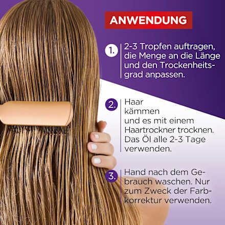 Color Glanz Purple Belebendes Haaröl L'ORÉAL PARiS ELVITAL