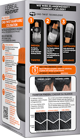 One-Twist Haarfarbe - Nr. 03 Dunkelbraun L'ORÉAL PARiS MEN EXPERT