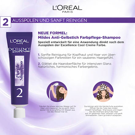 Excellence Cool Creme Haarfarbe - Nr. 7.11 Ultra Kühles Mittelblond L'ORÉAL PARiS EXCELLENCE Creme