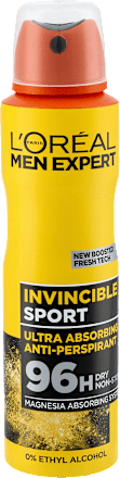 Antyprespirant Invincible Sport spray L'ORÉAL PARiS MEN EXPERT