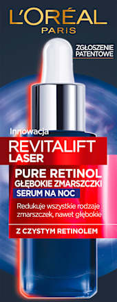 Serum na noc Revitalift Laser Pure Retinol Głębokie Zmarszczki L'ORÉAL PARiS