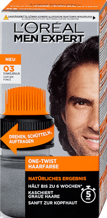 One-Twist Haarfarbe - Nr. 03 Dunkelbraun L'ORÉAL PARiS MEN EXPERT