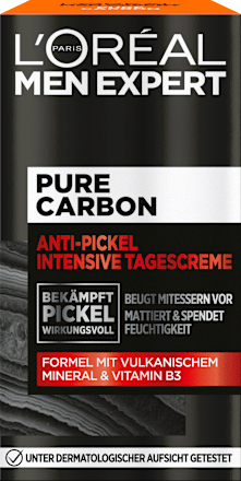 Pure Carbon Anti-Pickel Intensive Tagescreme L'ORÉAL PARiS MEN EXPERT