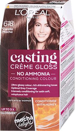 Боя за коса без амоняк, Nr.618 Vanilla Mocha L'ORÉAL PARiS CASTING Crème Gloss