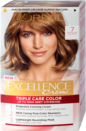 Barva za lase, 7 Blond L'ORÉAL PARiS EXCELLENCE Creme