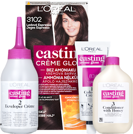 Farba na vlasy - 3102 ľadové Espresso L'ORÉAL PARiS CASTING Crème Gloss
