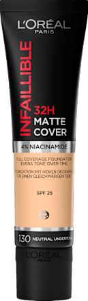 Podkład Infaillible Matte Cover 32h 130 Neutral Undertone  L'ORÉAL PARiS