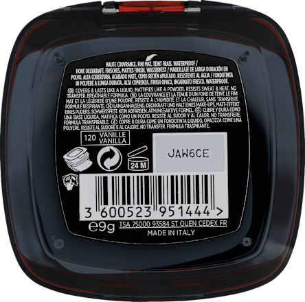 Podkład w pudrze Infaillible 24H Fresh Wear Foundation in a powder 120 L'ORÉAL PARiS