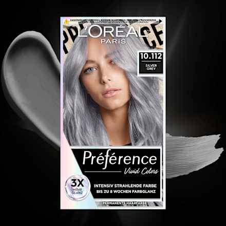 Vivid Colors Intensive Glanzfarbe - Nr. 10.112 Silver Grey L'ORÉAL PARiS PRÉFÉRENCE