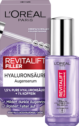 Augenserum Revitalift Filler Hyaluron + Koffein L'ORÉAL PARiS REVITALIFT