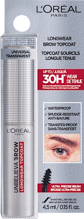 Augenbrauengel Unbelieva’Brow Longwear Topcoat 00 Transparent L'ORÉAL PARiS