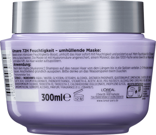 72H feuchtigkeit-umhüllende Maske L'ORÉAL PARiS ELVITAL
