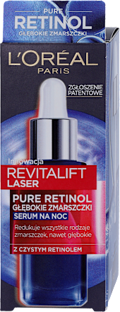 Serum na noc Revitalift Laser Pure Retinol Głębokie Zmarszczki L'ORÉAL PARiS