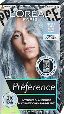 Vivid Colors Intensive Glanzfarbe - Nr. 10.112 Silver Grey L'ORÉAL PARiS PRÉFÉRENCE