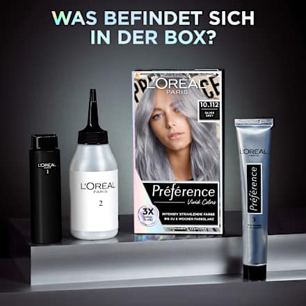 Vivid Colors Intensive Glanzfarbe - Nr. 10.112 Silver Grey L'ORÉAL PARiS PRÉFÉRENCE