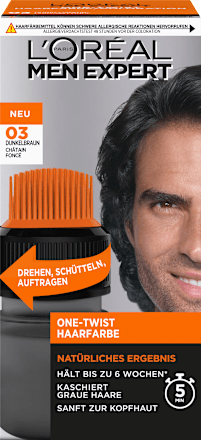 One-Twist Haarfarbe - Nr. 03 Dunkelbraun L'ORÉAL PARiS MEN EXPERT