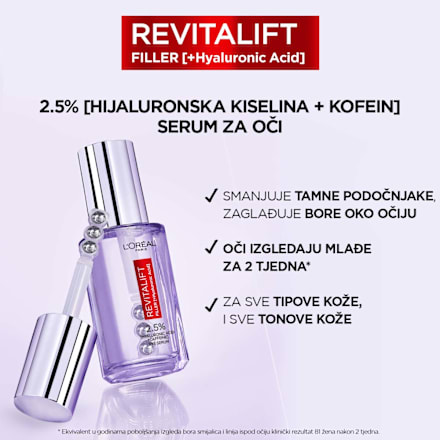 Revitalift Filler Serum za područje oko očiju L'ORÉAL PARiS