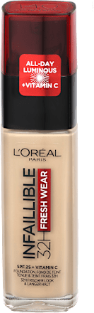Alapozó Infallible 32H Fresh Wear - Nr. 140 Golden L'ORÉAL PARiS