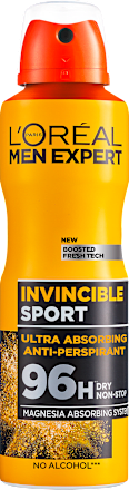 Invincible Sport antiperspirant u spreju L'ORÉAL PARiS MEN EXPERT