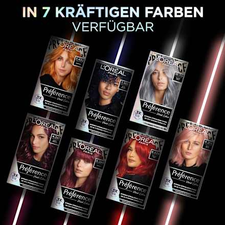 Haarfarbe Vivid Colors 8.624 Bright Red L'ORÉAL PARiS PRÉFÉRENCE