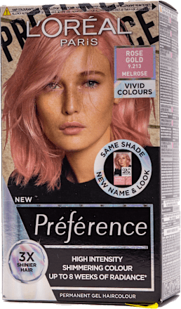 Boja za kosu – Vivid Colours Rose Gold 9.213 Melrose L'ORÉAL PARiS PRÉFÉRENCE