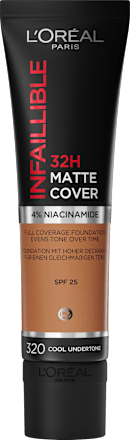 Tekoča podlaga Infaillible 32H Matte Cover, 320 Toffe, ZF 25 L'ORÉAL PARiS
