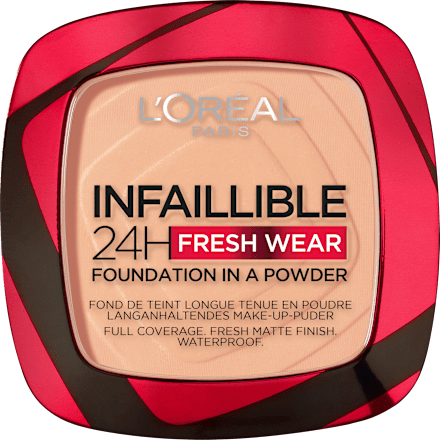 Infaillible 24H Fresh Wear pudră compactă 245 Golden Honey L'ORÉAL PARiS