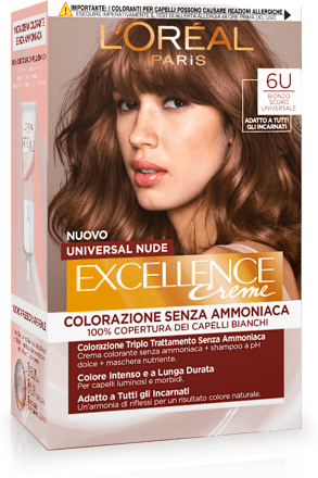 Nude Biondo Scuro 6U L'ORÉAL PARiS EXCELLENCE Creme
