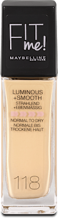 Foundation Fit Me! 118 Light Beige MAYBELLINE NEW YORK