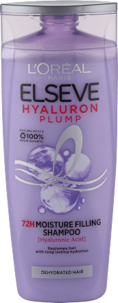 Шампоан за дехидратирана коса Hyaluron Plump L'ORÉAL PARiS ELSEVE